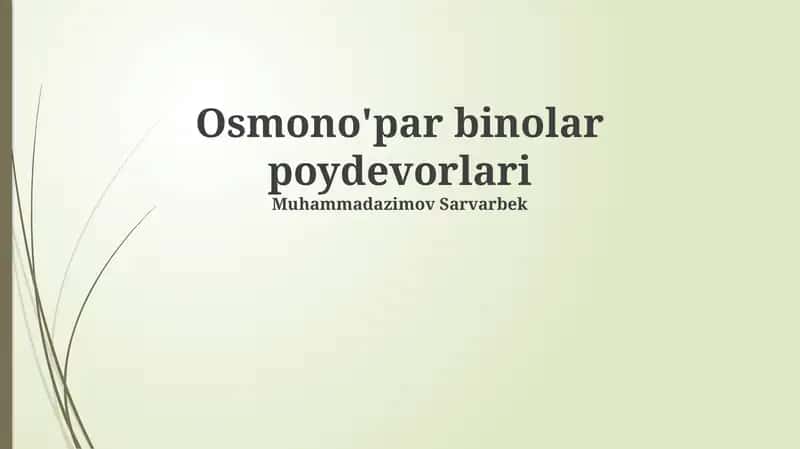 Osmotik Ikki Komponentli Energiya Generatori 1