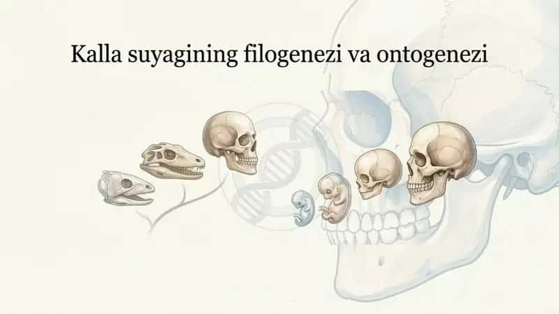 Kalla suyagining filogenezi va ontogenezi 1