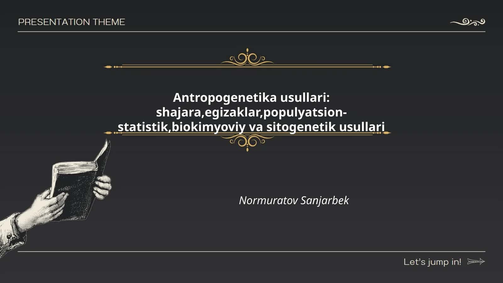 Antropogenetika usullari 1