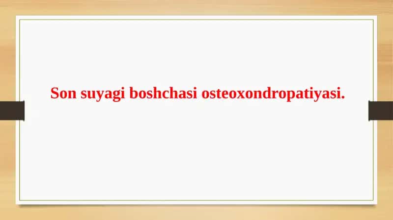 Osteoxondropatiyasi 1