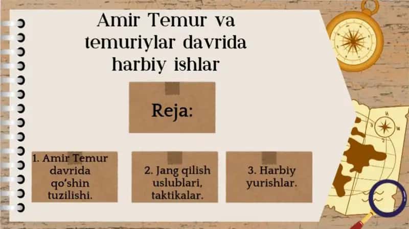 Amir Temur va Temuriylar davrida harbiy ishlar 1