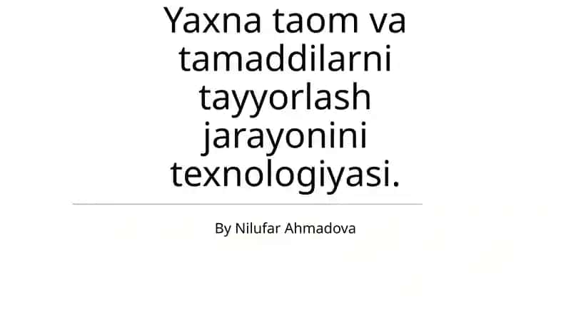 Vinochilik texnologiyasi