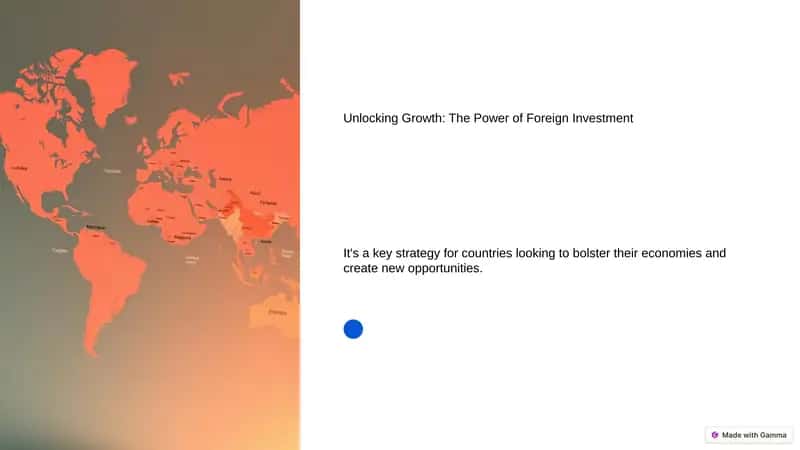 The Power of Foreign Investment 1