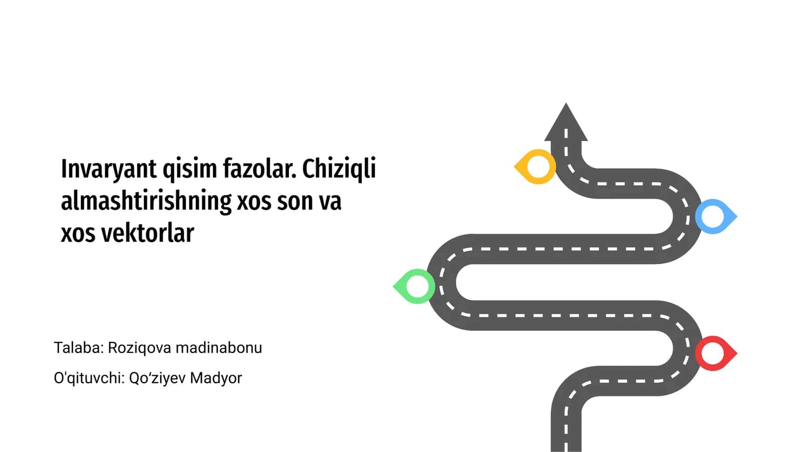 Qisim fazolar tushunchasi 1