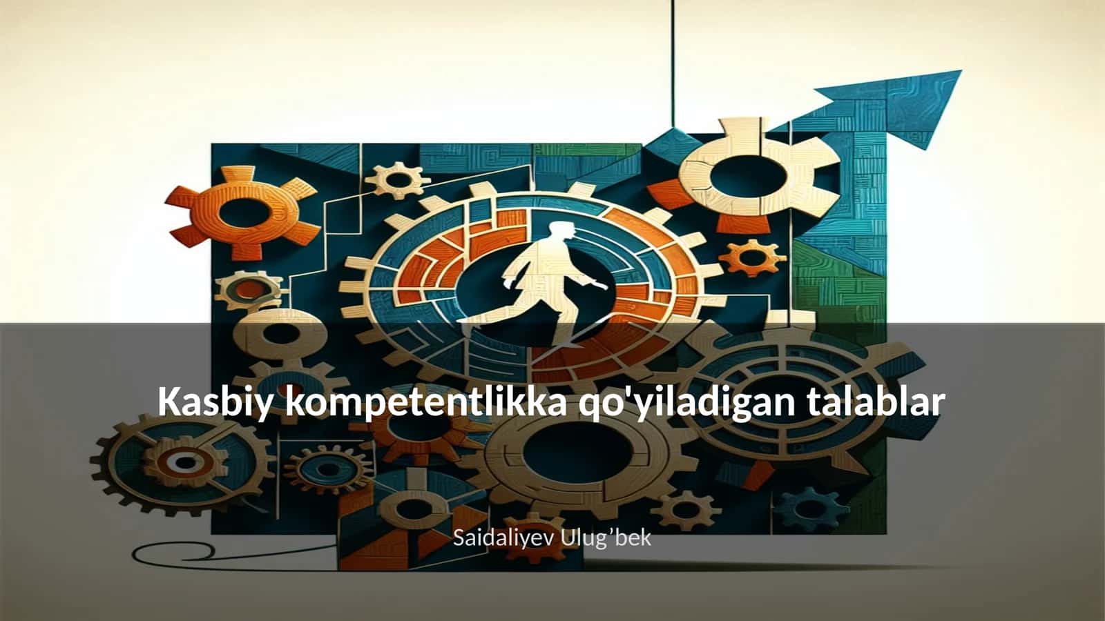 Kasbiy kompetentlikka qo'yiladigan talablar 1