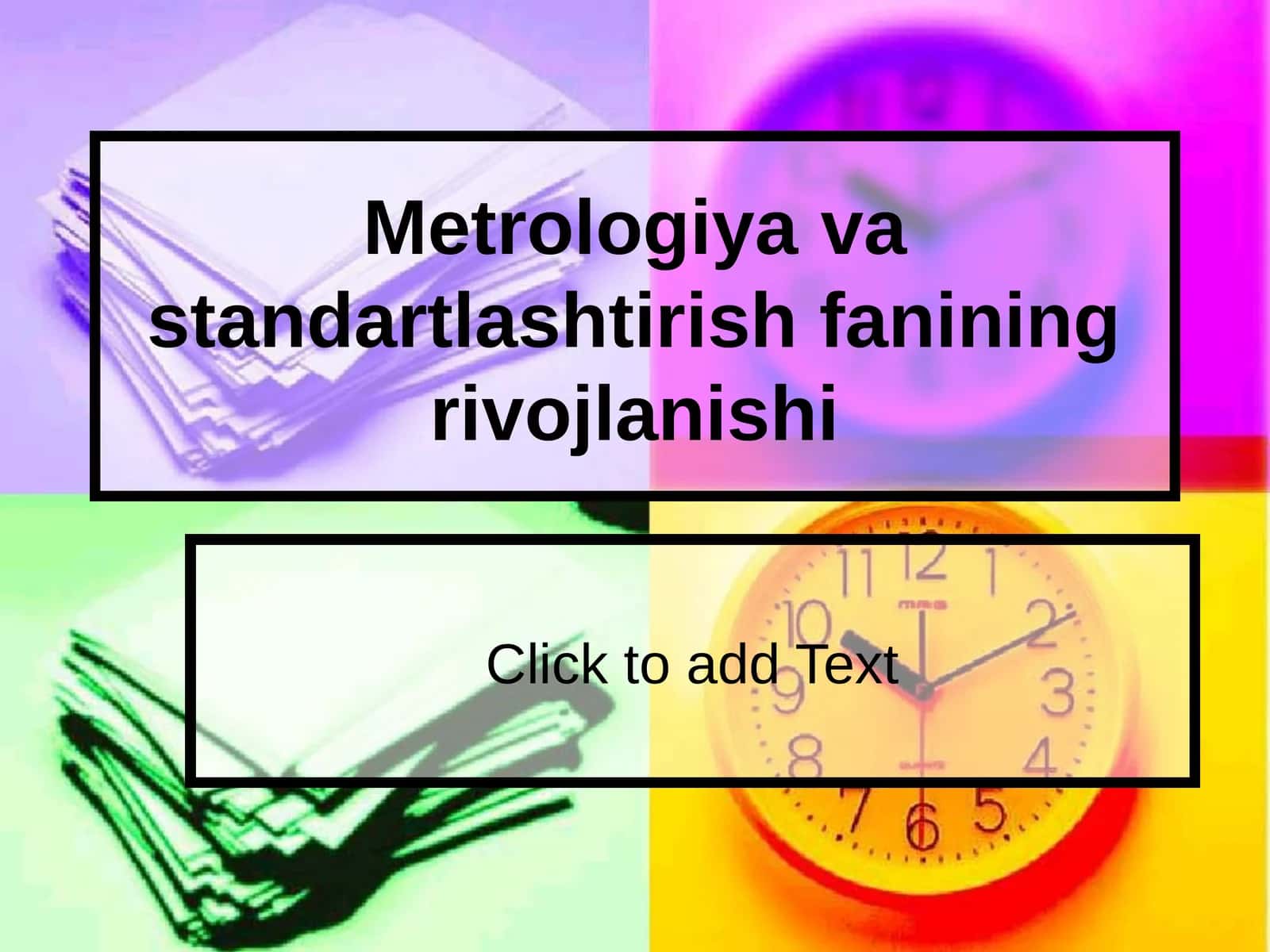 Metrologiyavastandartlashtirishfaniningrivojlanishi 1