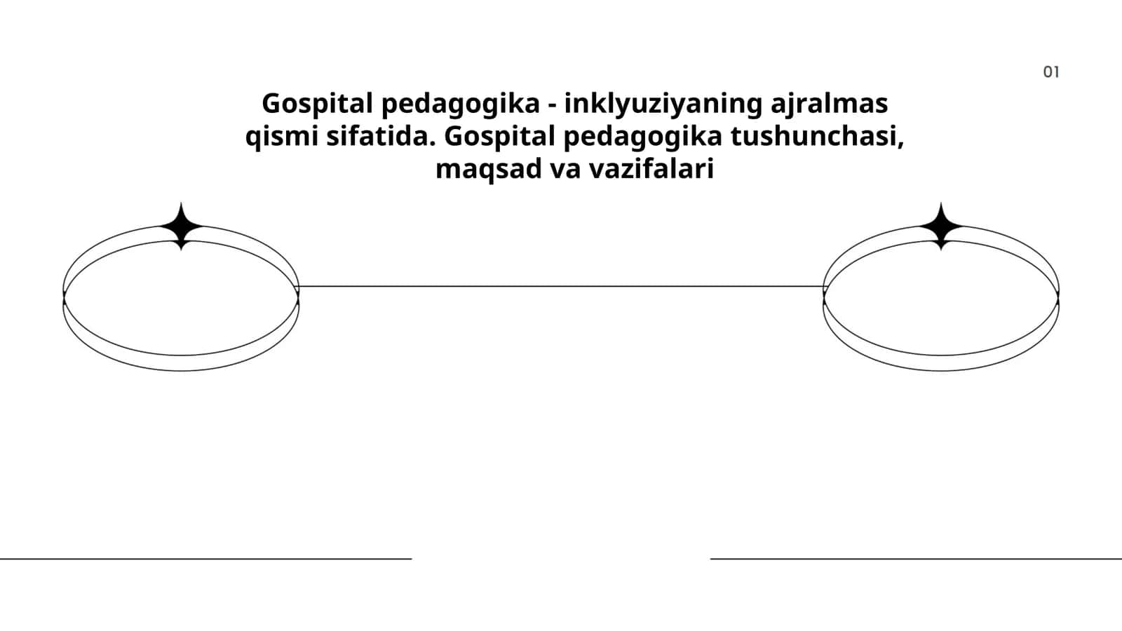 Gospital pedagogika - inklyuziyaning ajralmas qismi sifatida. Gospital pedagogika tushunchasi, maqsad va vazifalari 1
