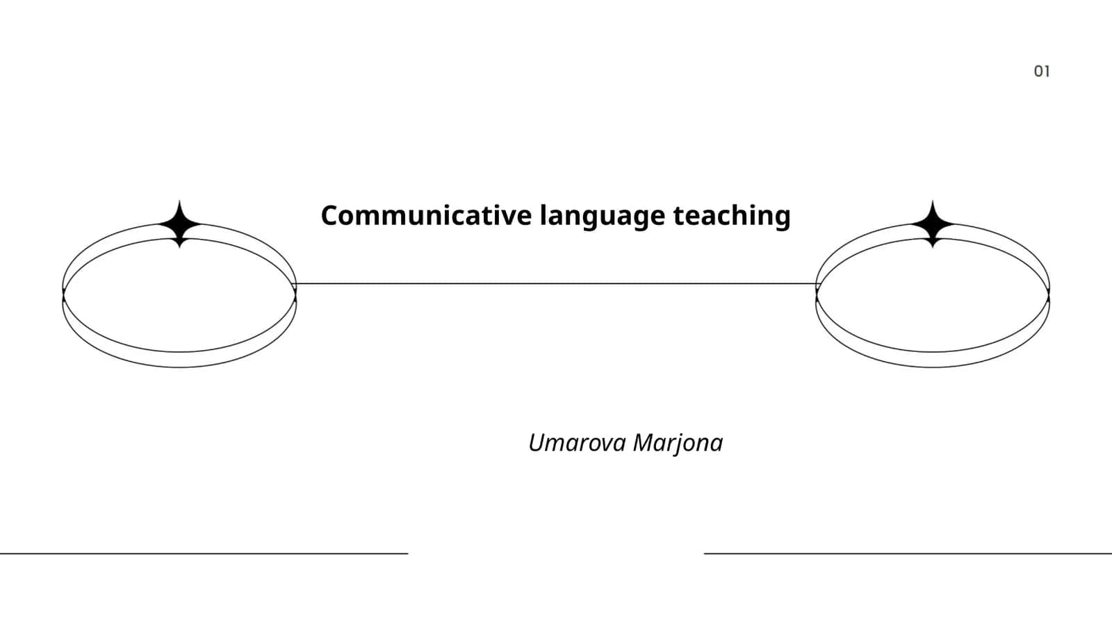 Communicative language teaching 1