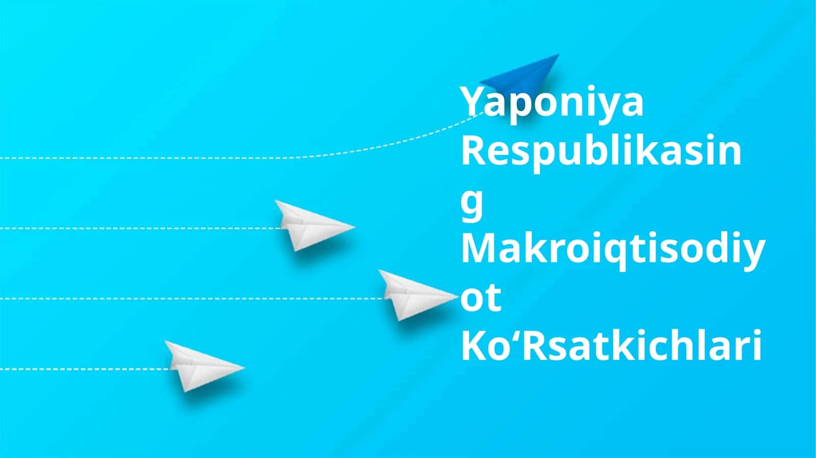 Yaponiya Respublikasing Makroiqtisodiyot KoʻRsatkichlari 1
