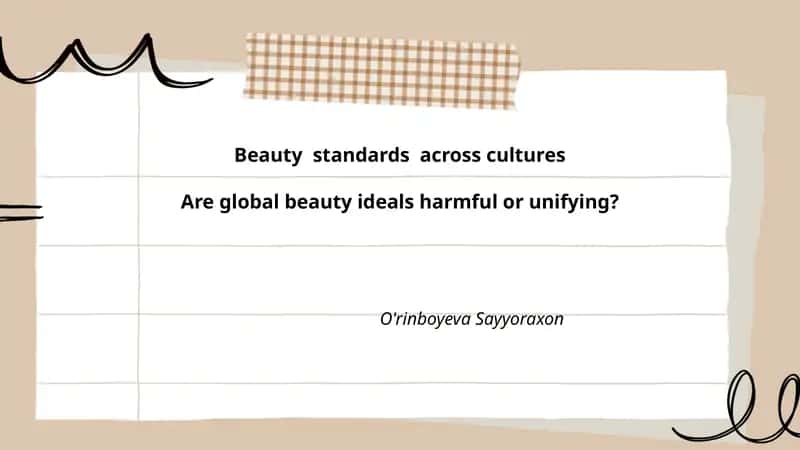 Beauty standards across cultures 1