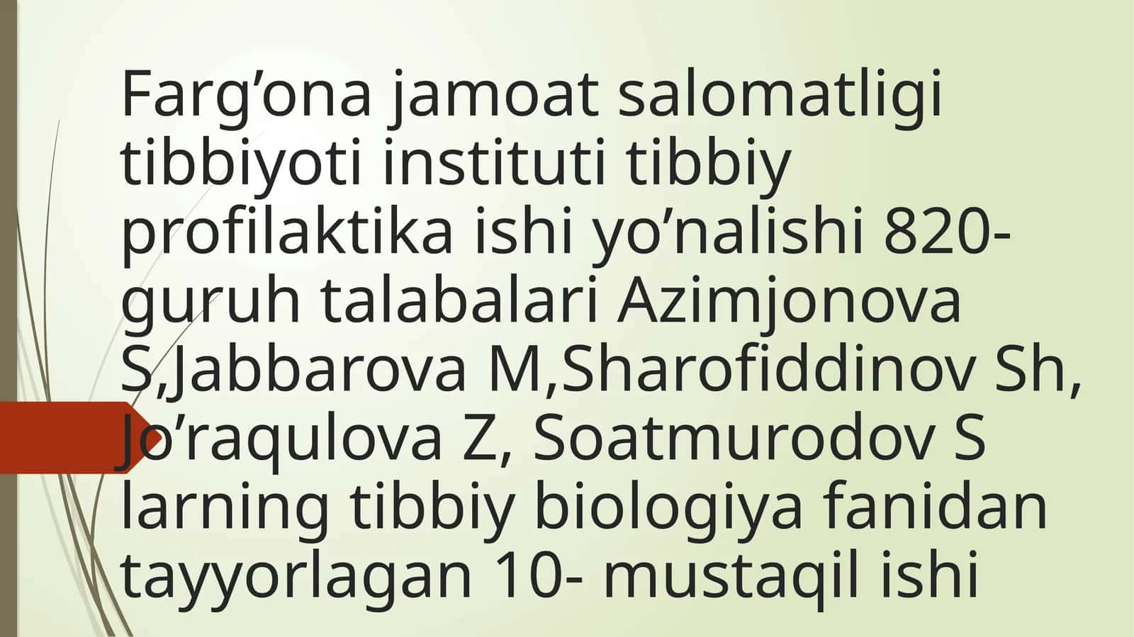 Antropogenetika usullari 1