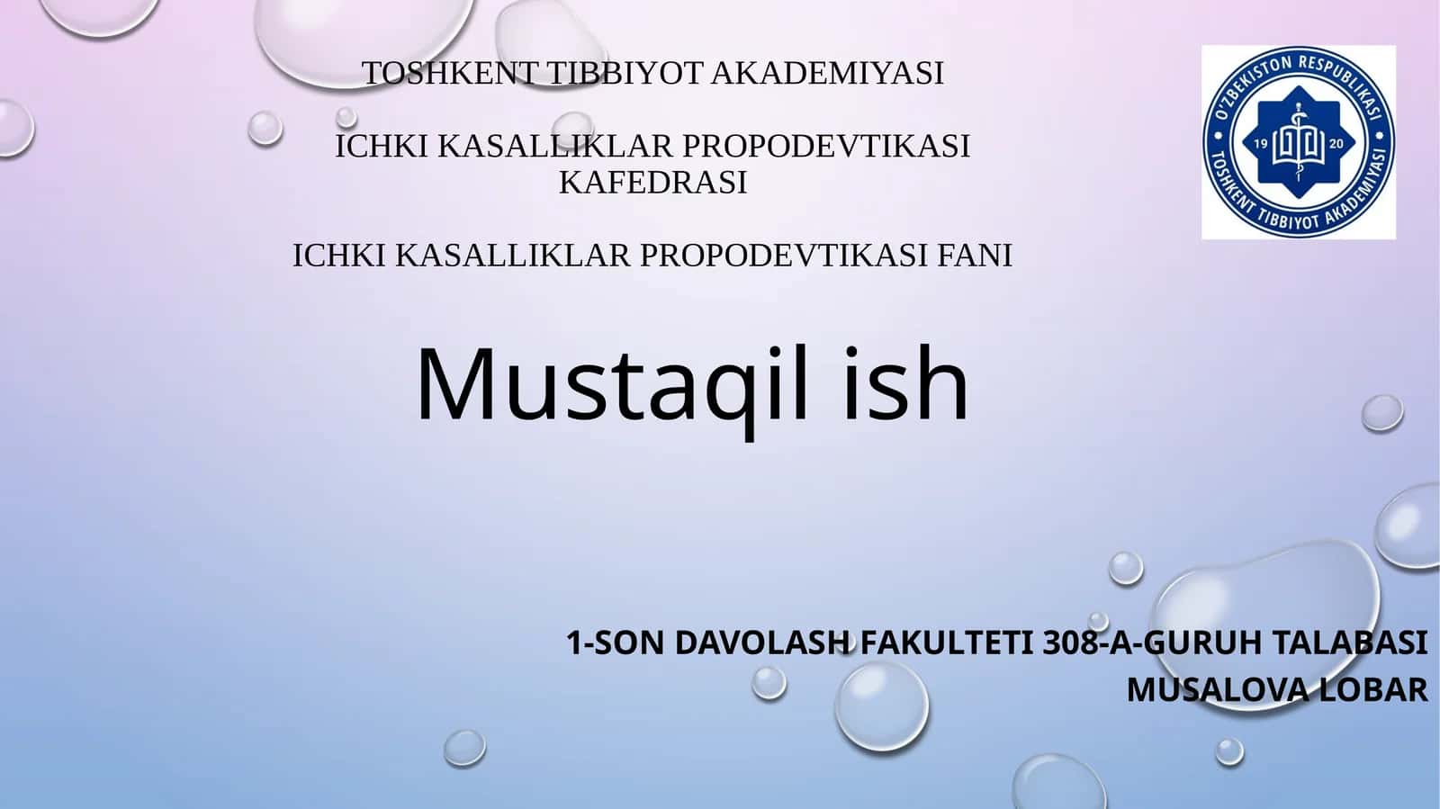 Yurak auskultatsiyasi 1