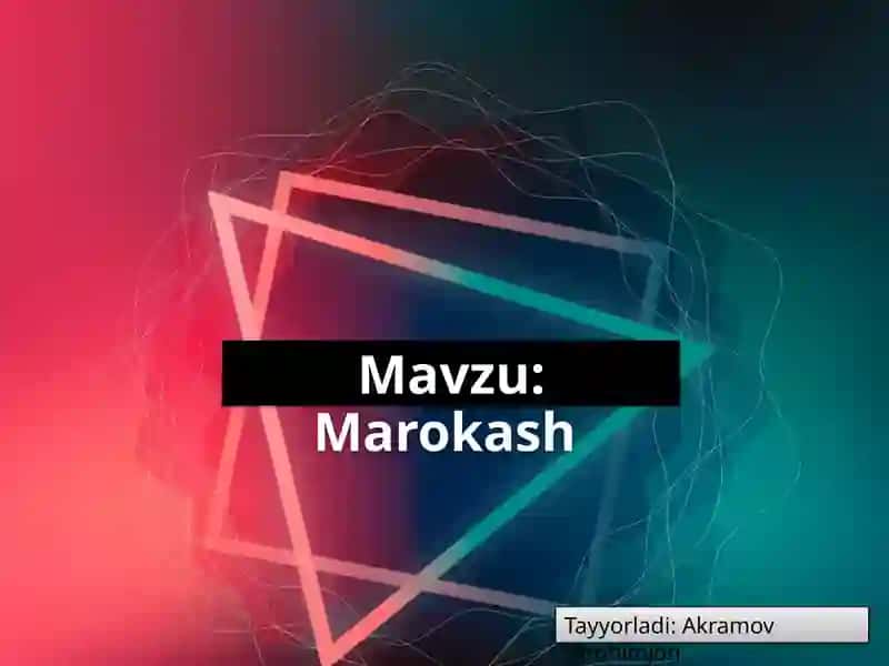 Marokash