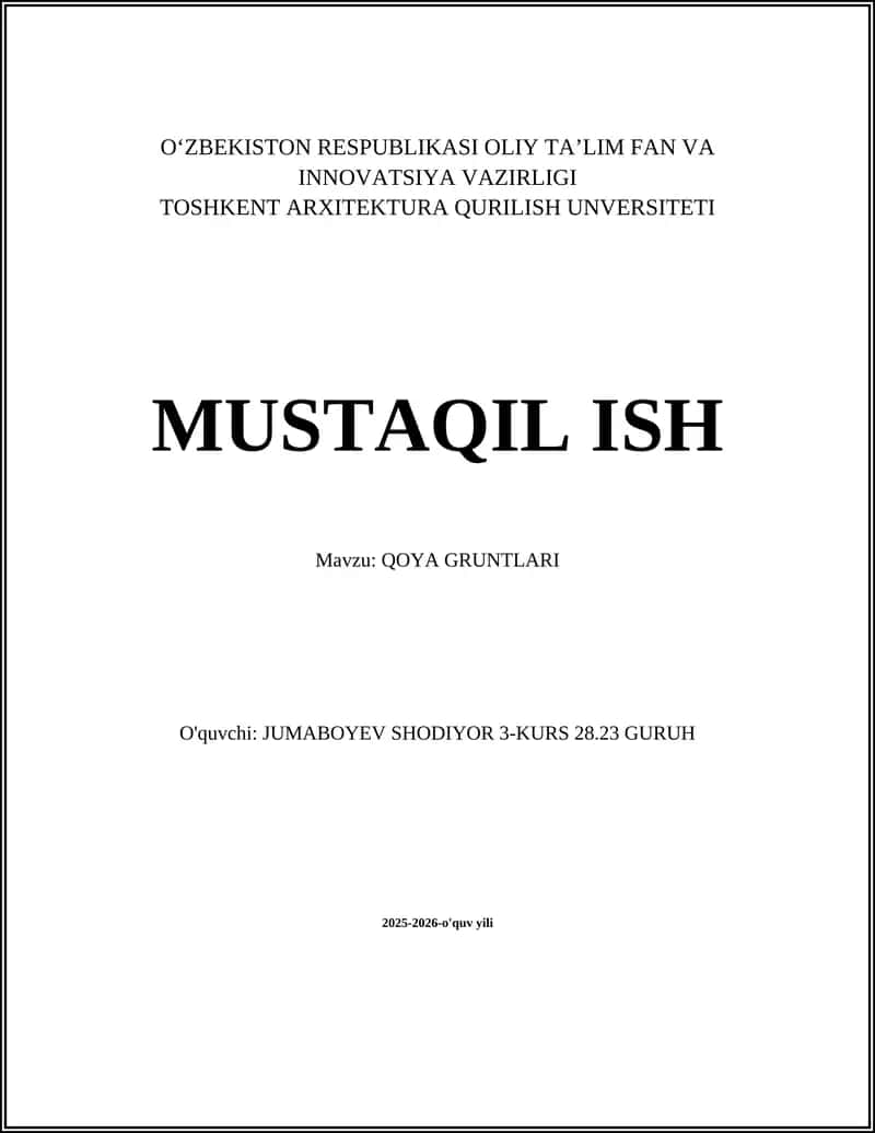 QOYA GRUNTLARI 1