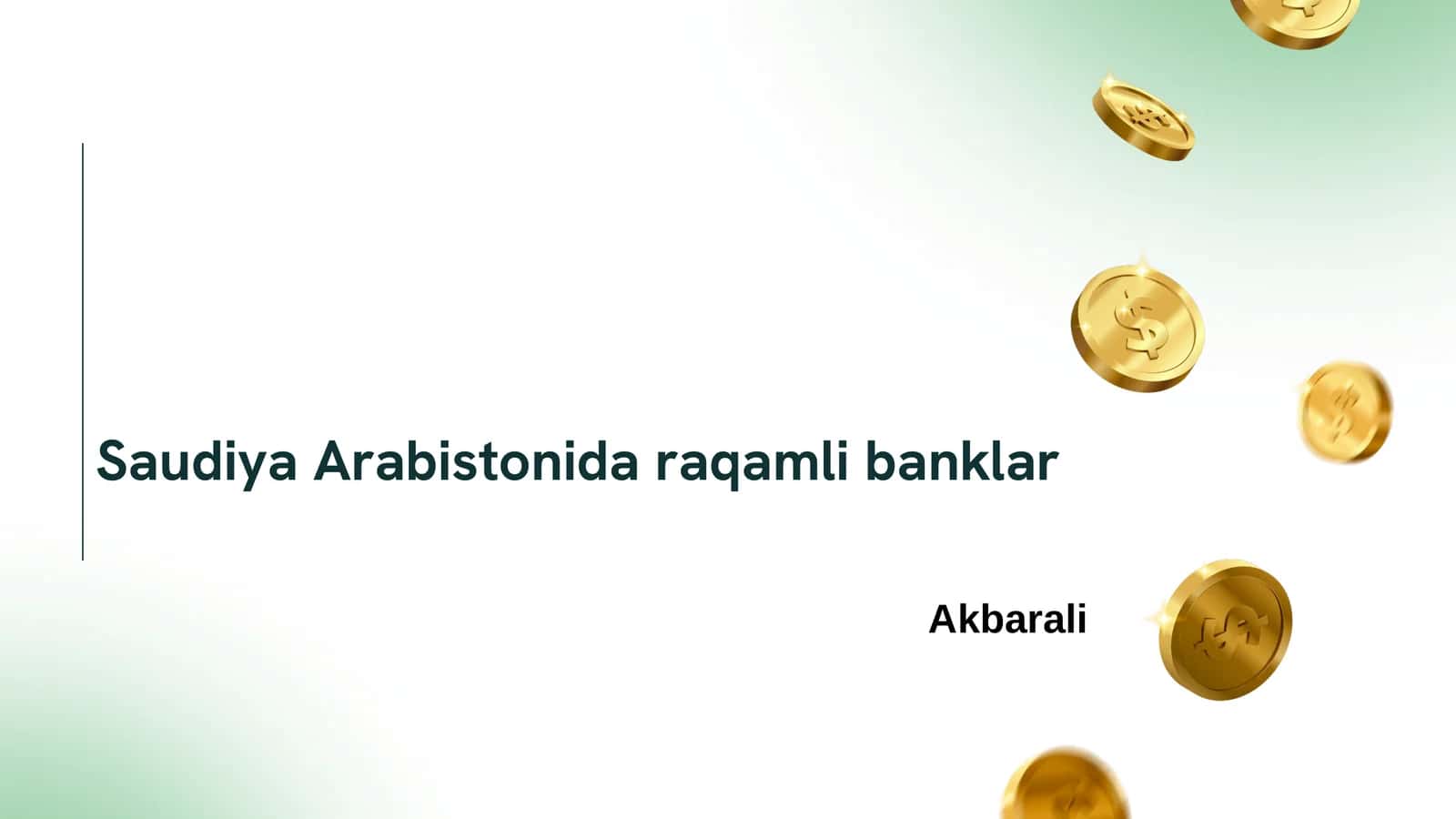 Saudiya Arabistoni da raqamli banklar 1