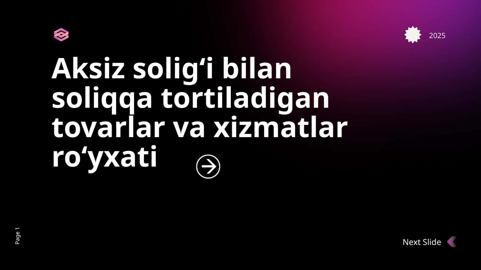 Soliq tushunchasi 1