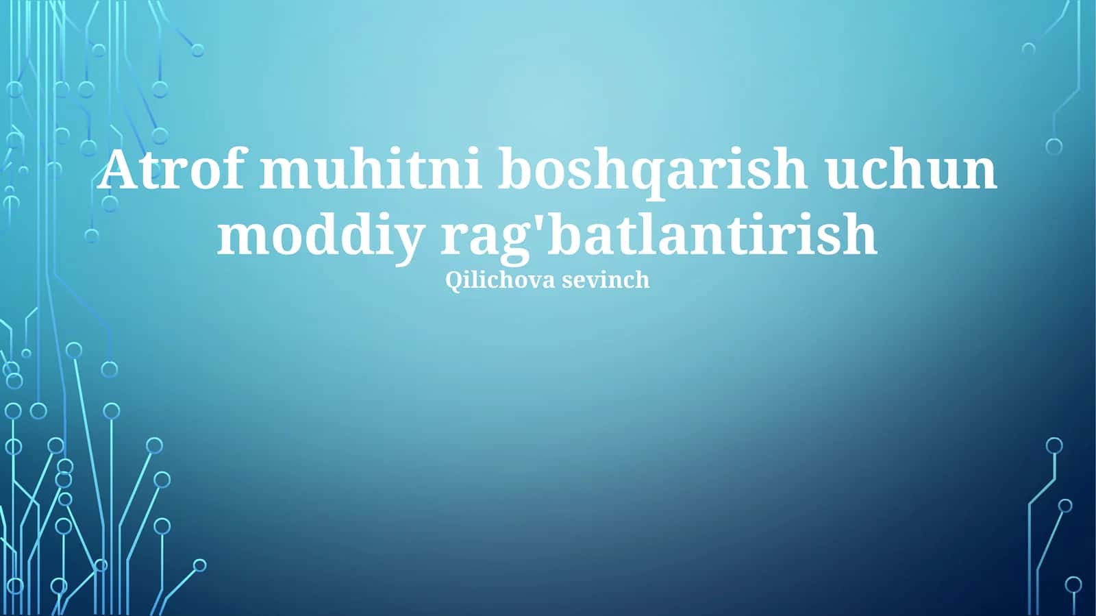 Material rag'batlantirish 1