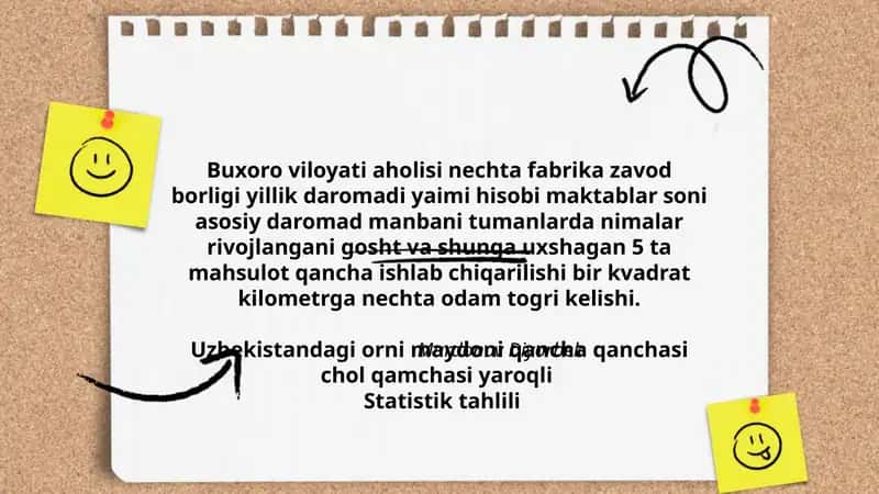 Statistik tahlili 1