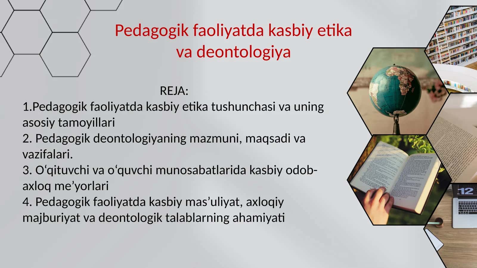 Pedagogik faoliyatda kasbiy etika va deontologiya 1