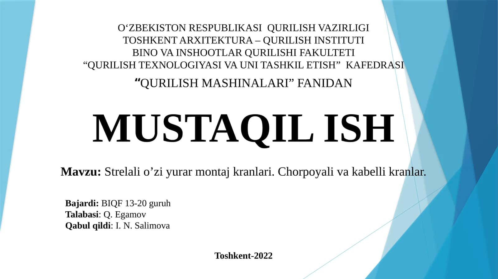 Strelalio’ziyu ramontaj kranlari 1
