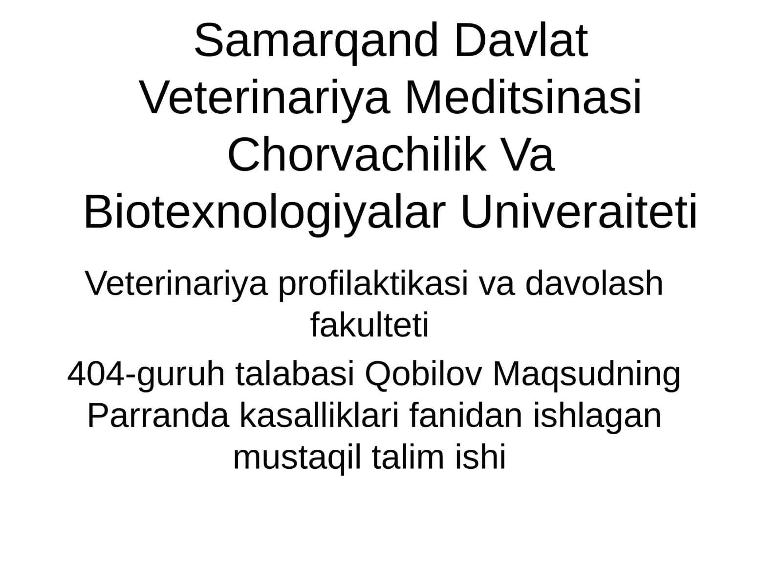 Pasturelloz kasalligi 1