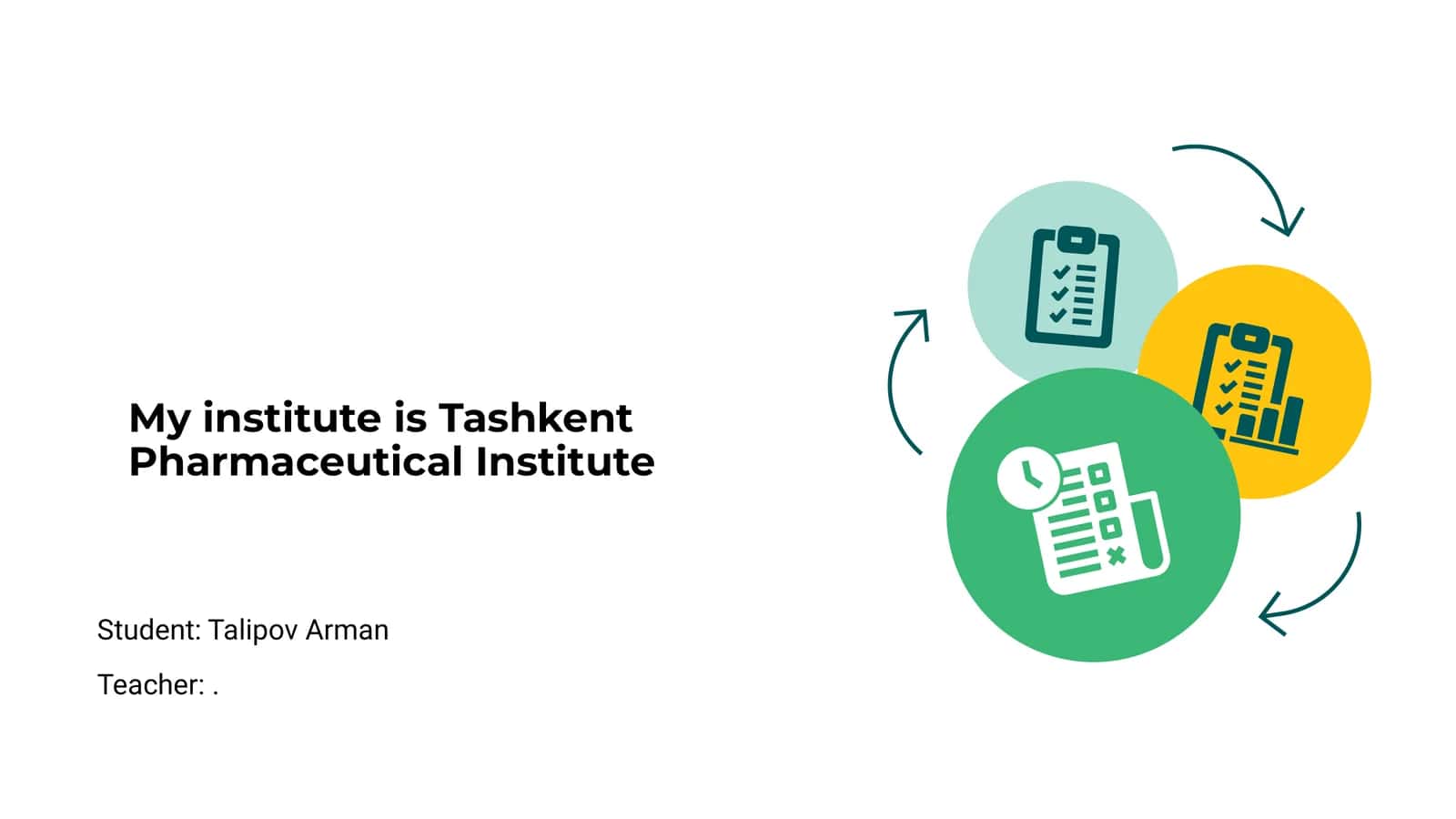 Tashkent Pharmaceutical Institute Welcome 1