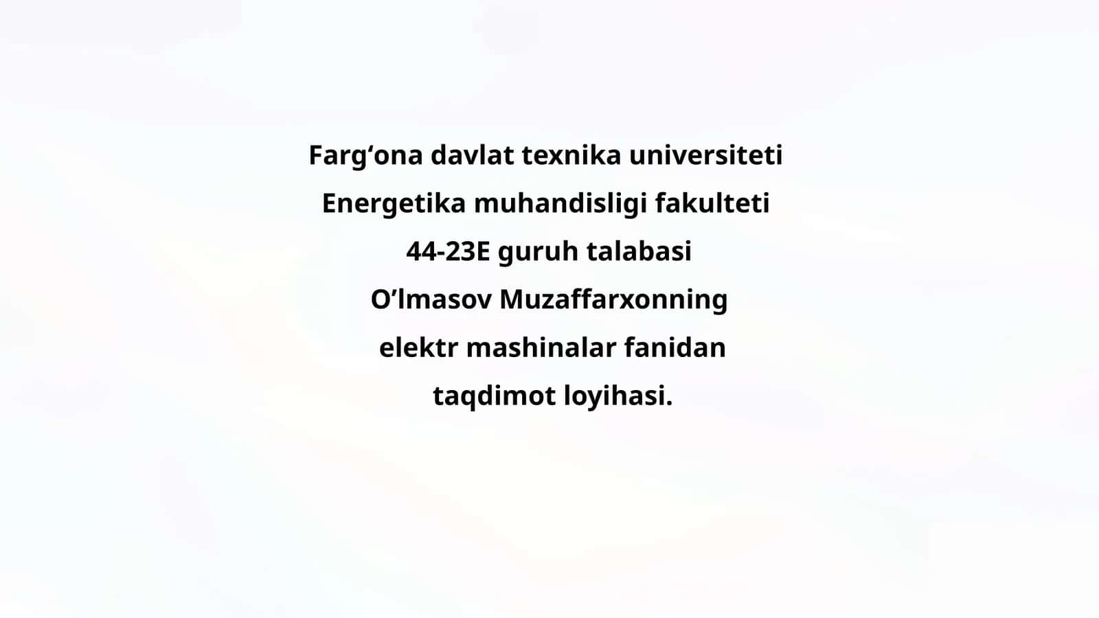 Kollektorli Mashinalar: Turlari va Qoʻllanilish Sohasi 1