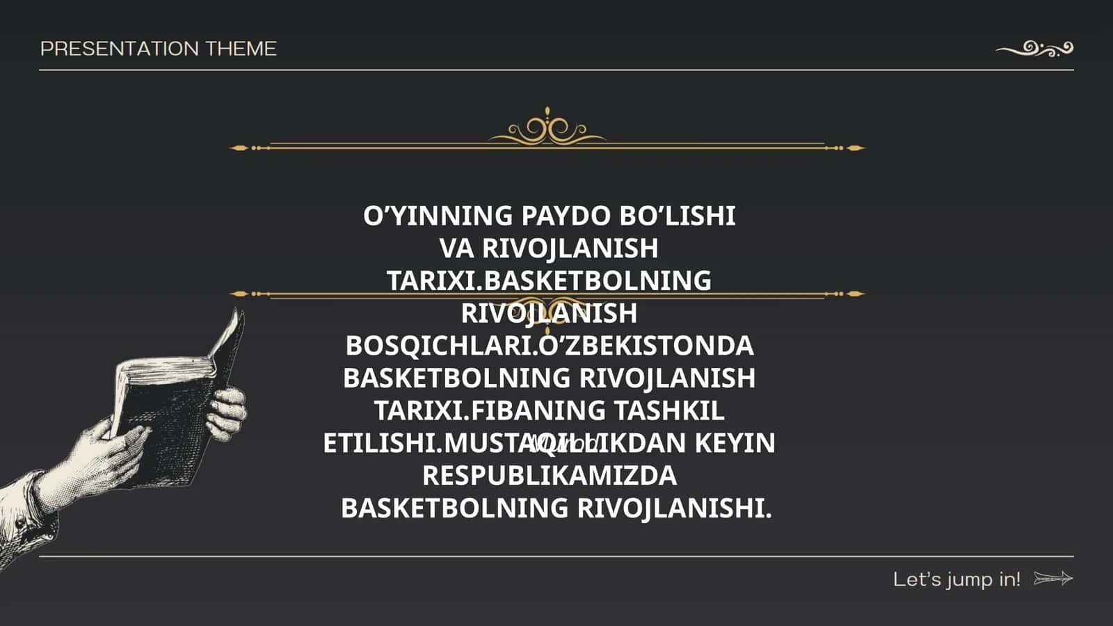 Basketbolning Rivojlanishi 1
