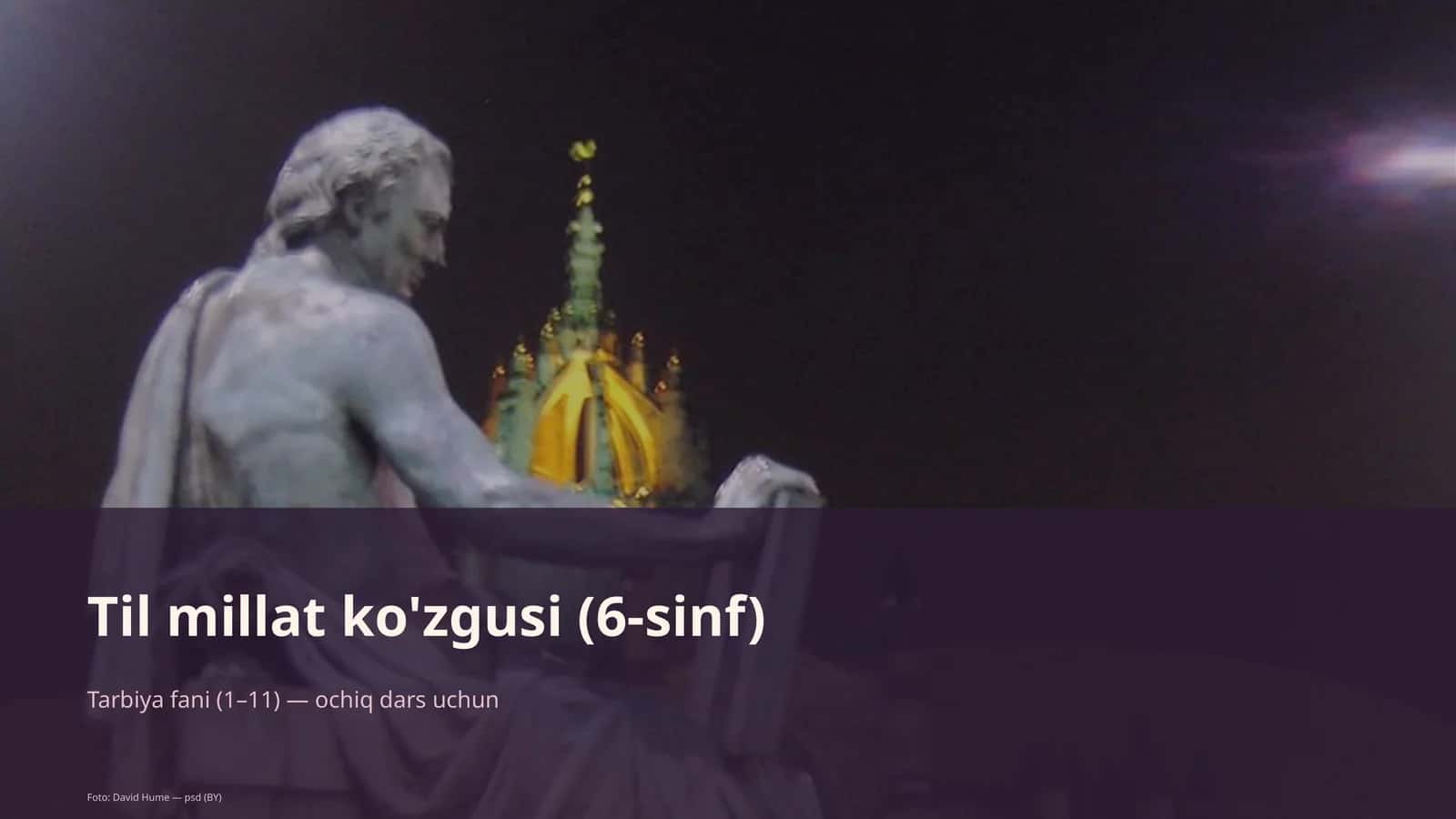 Til millat ko'zgusi (6-sinf) 1