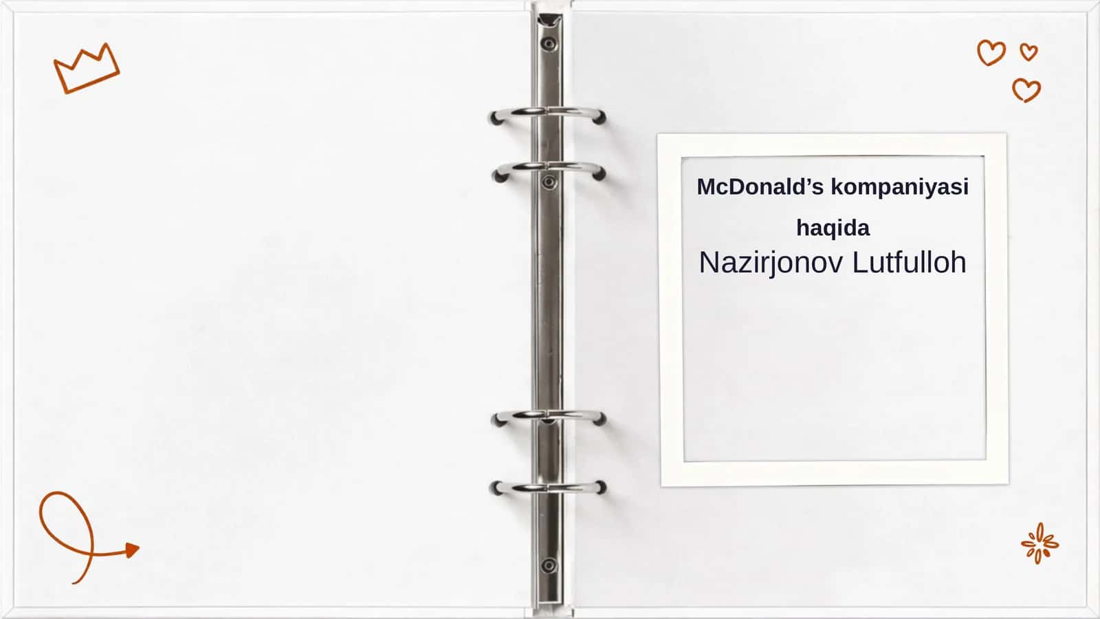 McDonald's kompaniyasi haqida 1