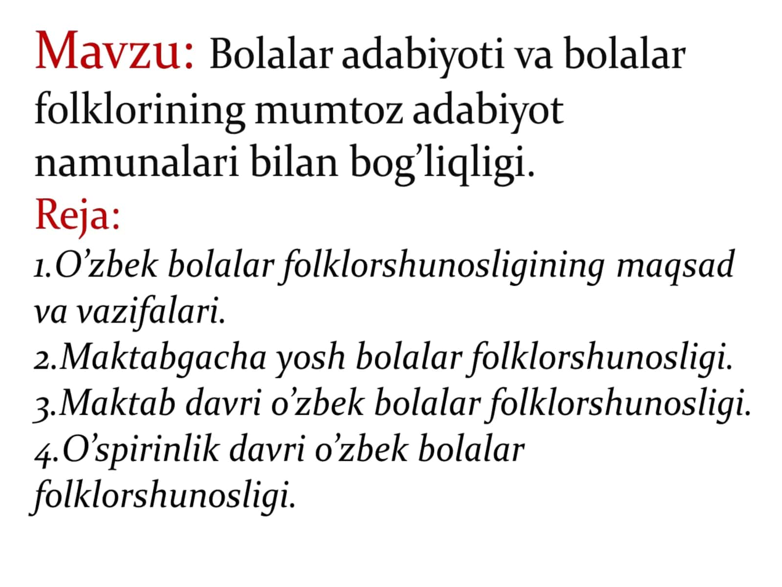 Qo‘shiqlar 1