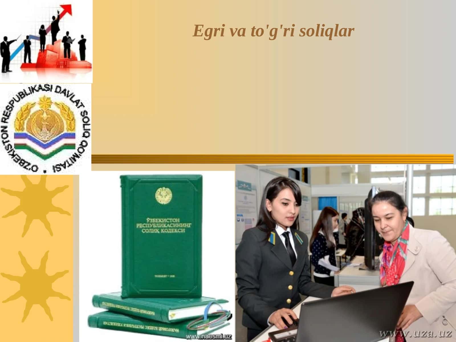 Egri va to'g'ri soliqlar 1
