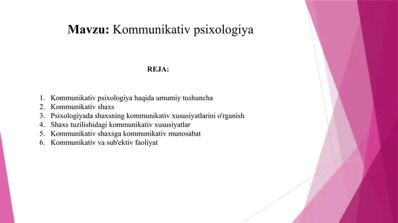 Kommunikativ psixologiya 1