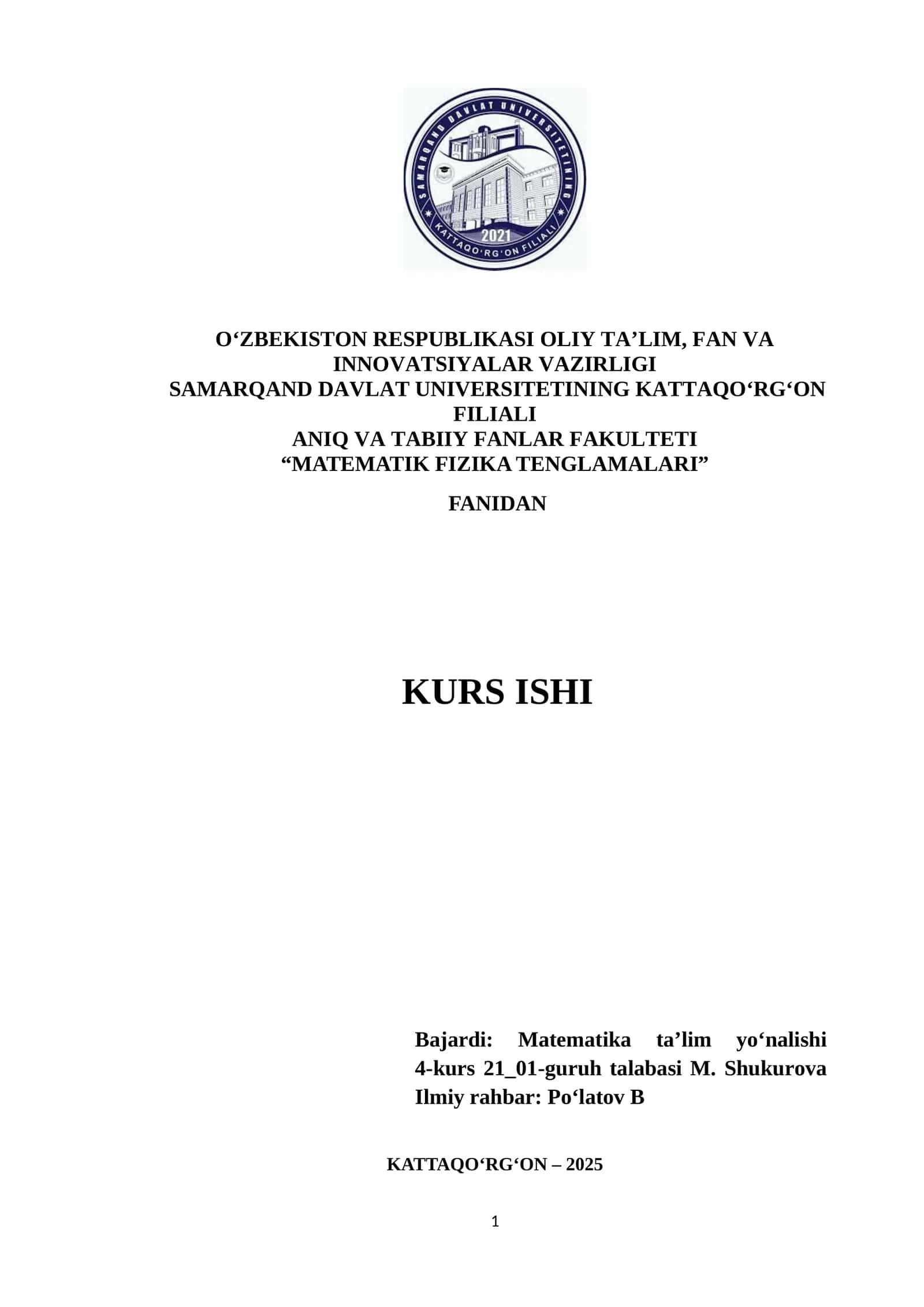 Chiziqli uzluksiz operatorlar 1