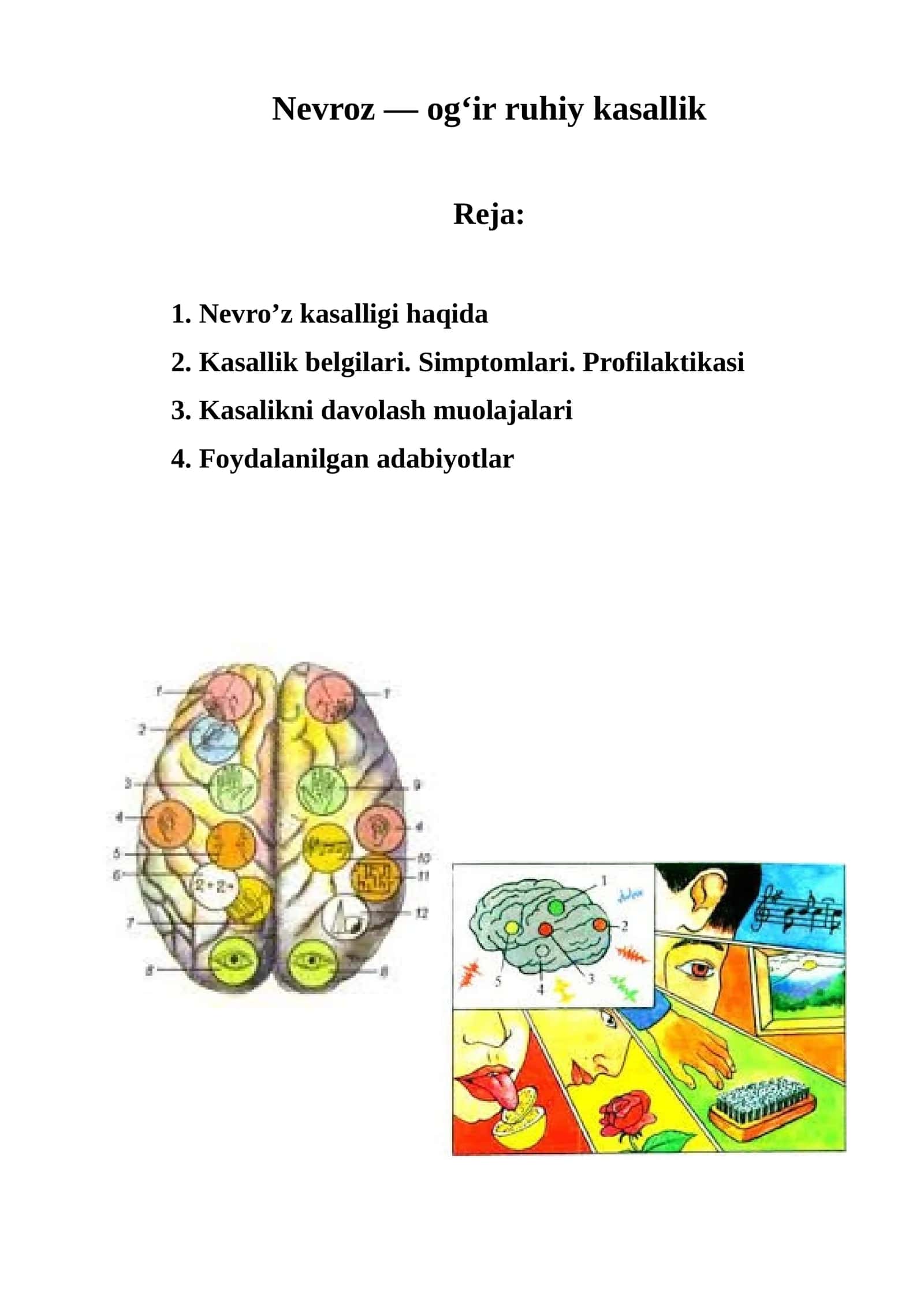 Nevroz — og‘ir ruhiy kasallik 1