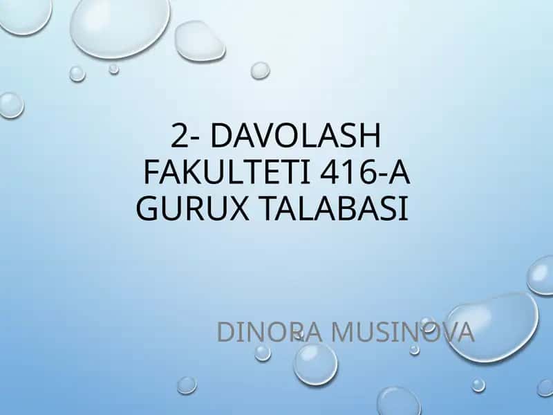 Siydik yo‘llari obstruksiyasi (SYO) 1