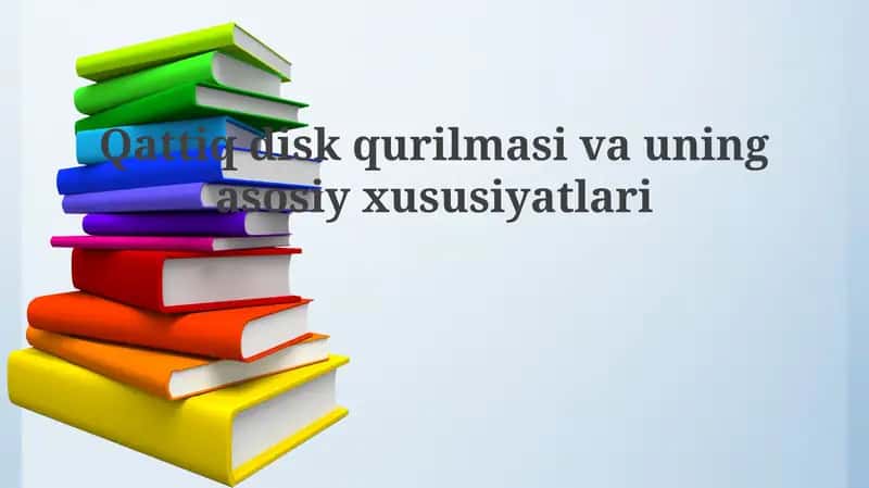 Qattiq Disk 1
