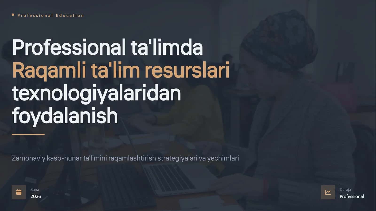 Professional ta'limda 1