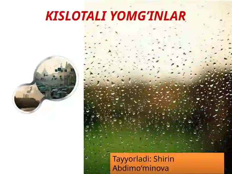 Kislotaliyomg’inlar