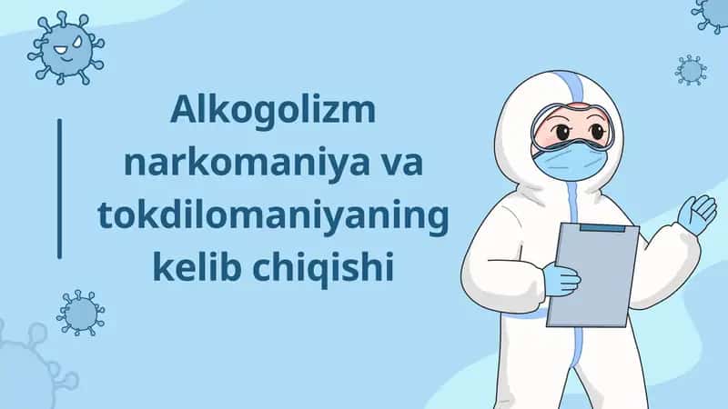 Alkogolizm narkomaniya va tokdilomaniyaning kelib chiqishi 1