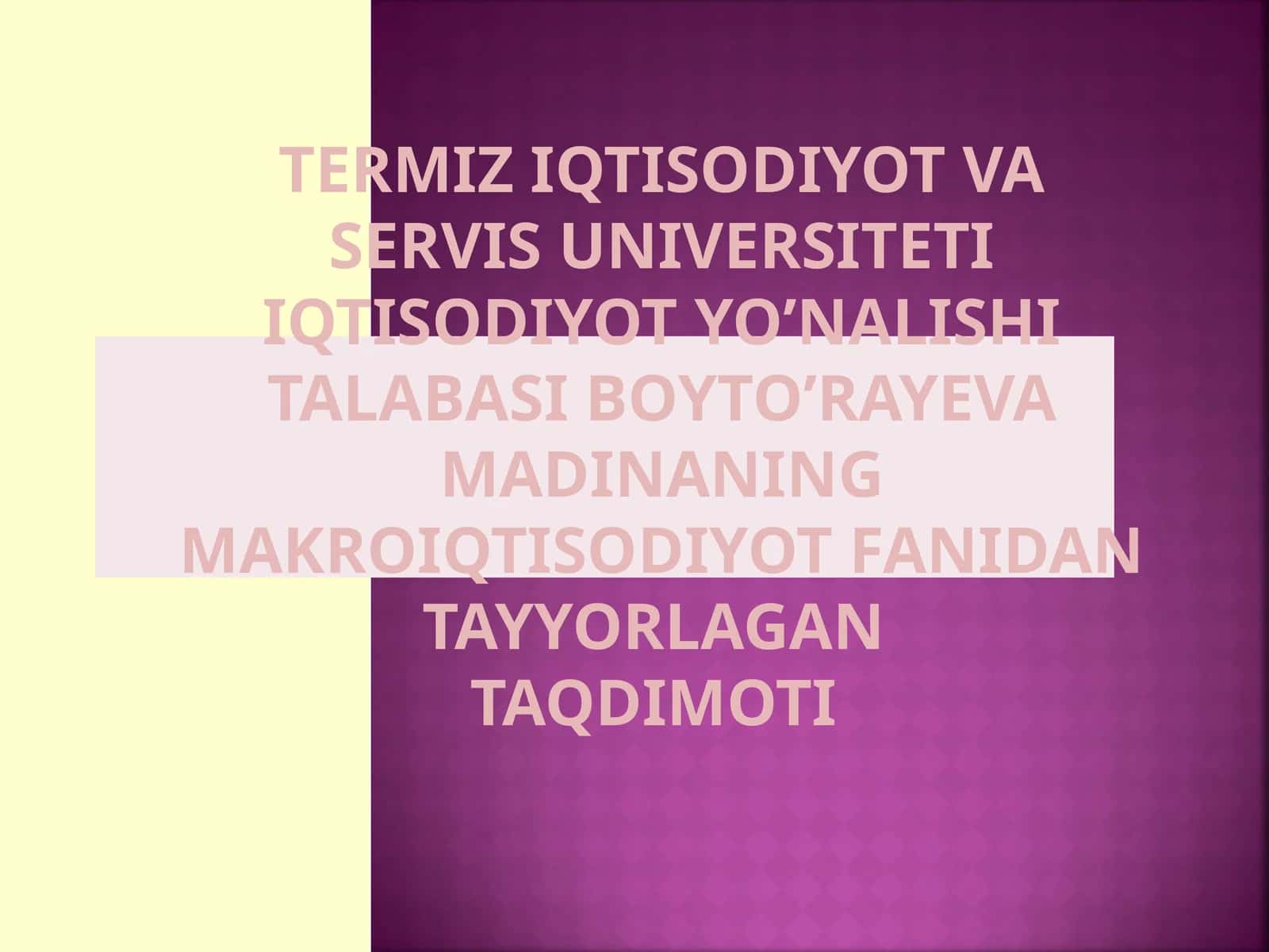 Pul tushunchasi va funksiyalari 1