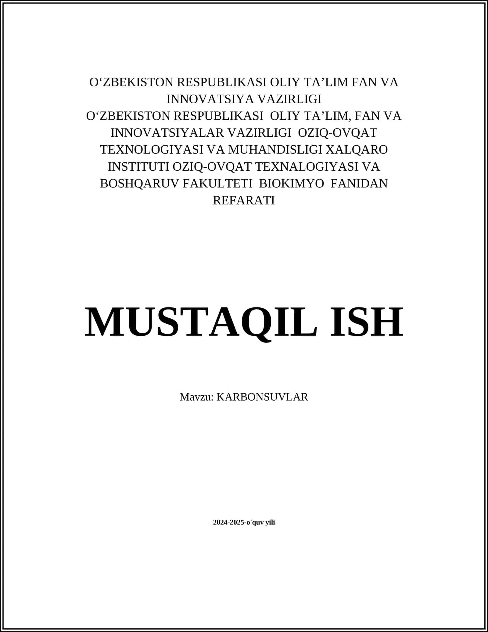 KARBONSUVLAR 1