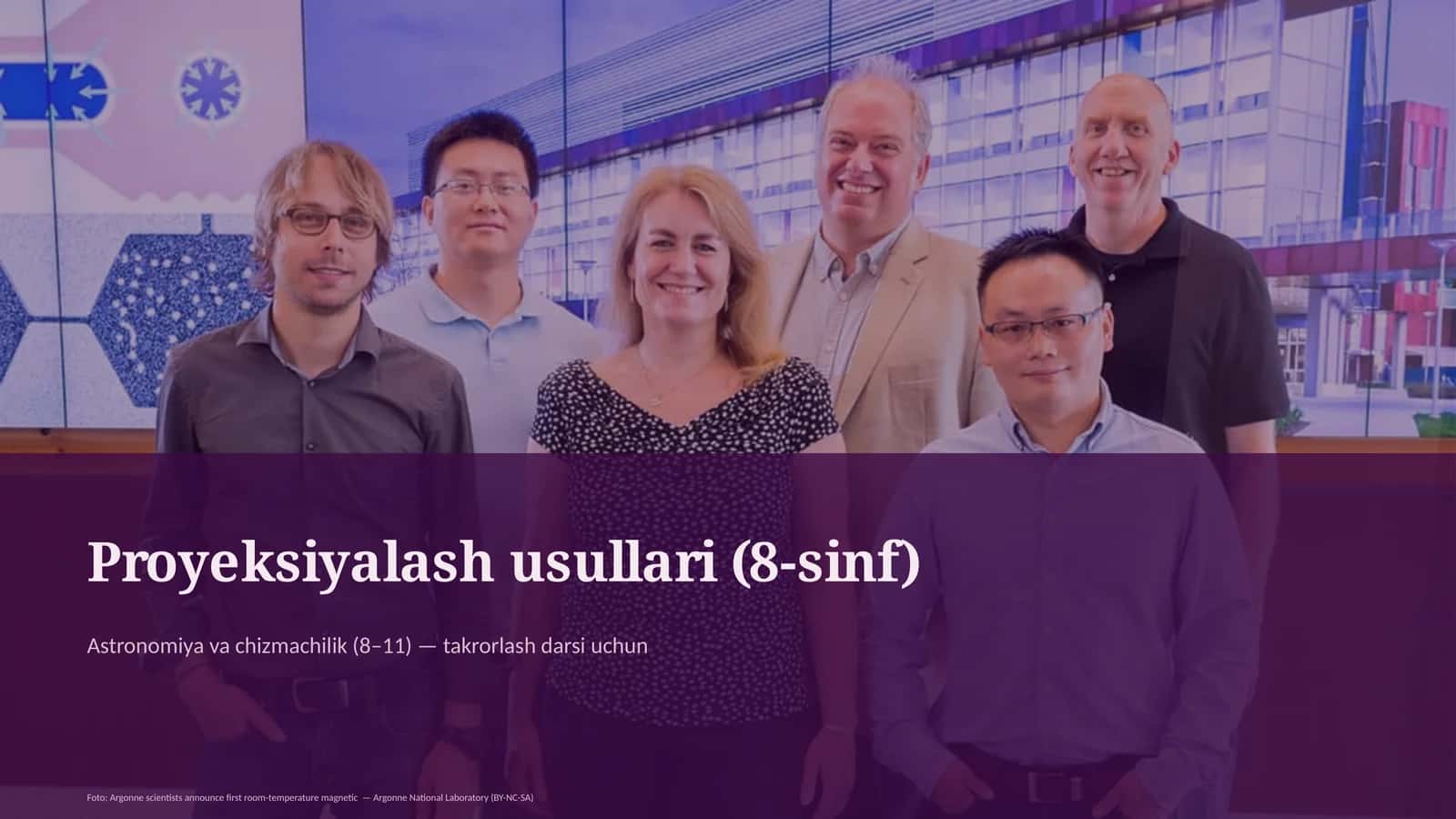 Proyeksiyalash usullari (8-sinf) 1
