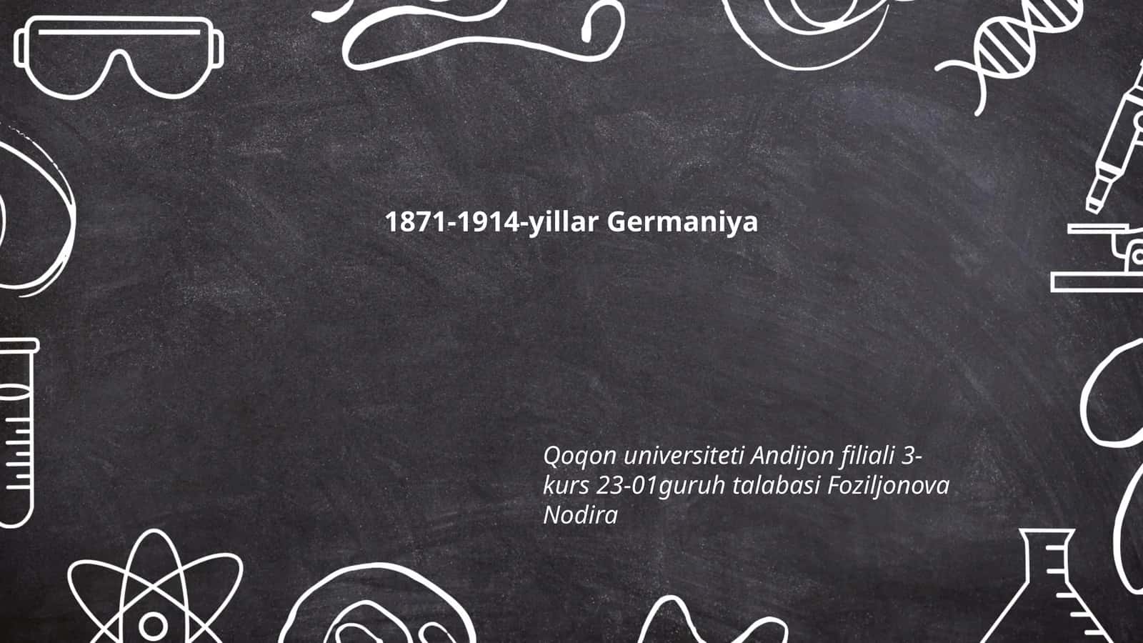 1871-1914-yillar Germaniya 1