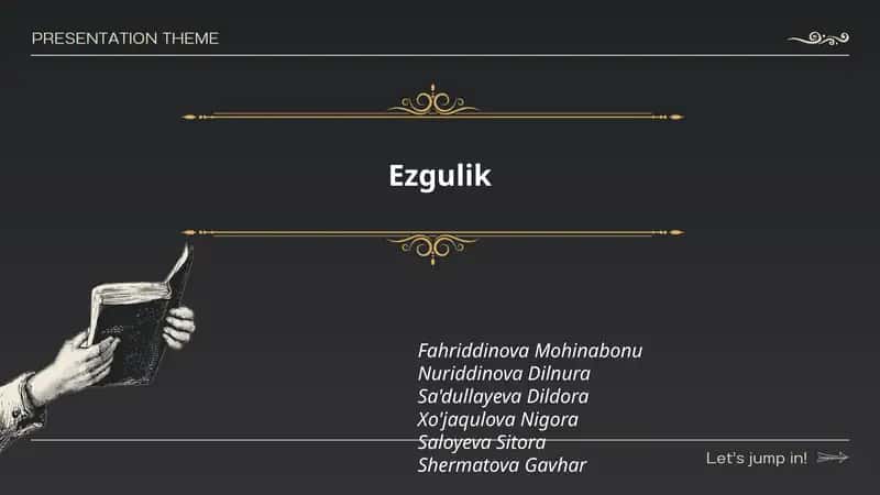Ezgulik 1