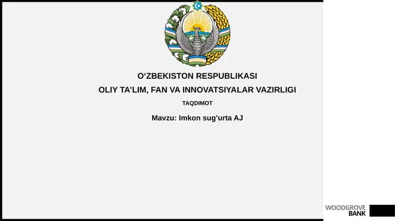 Imkon Sug'urta AJ 1