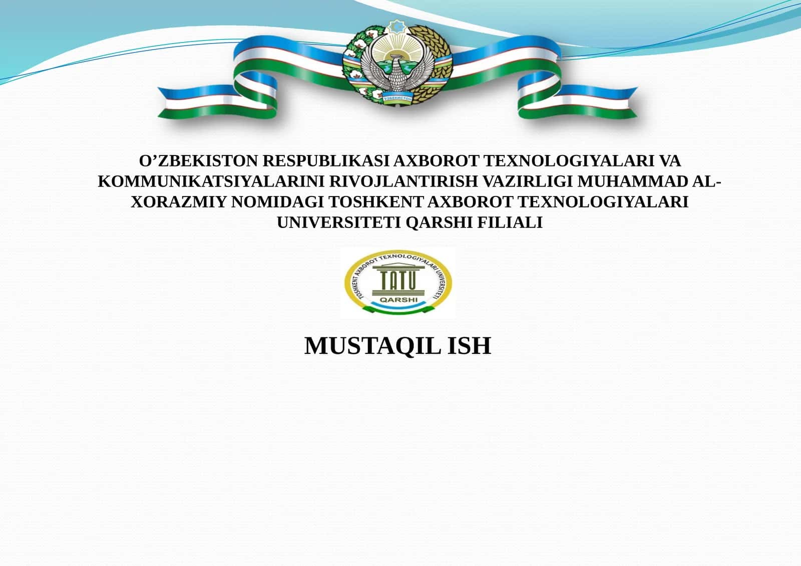 Ma’lumotlar va bulutdagi ma’lumotlar bazasini tarmoqda saqlash 1