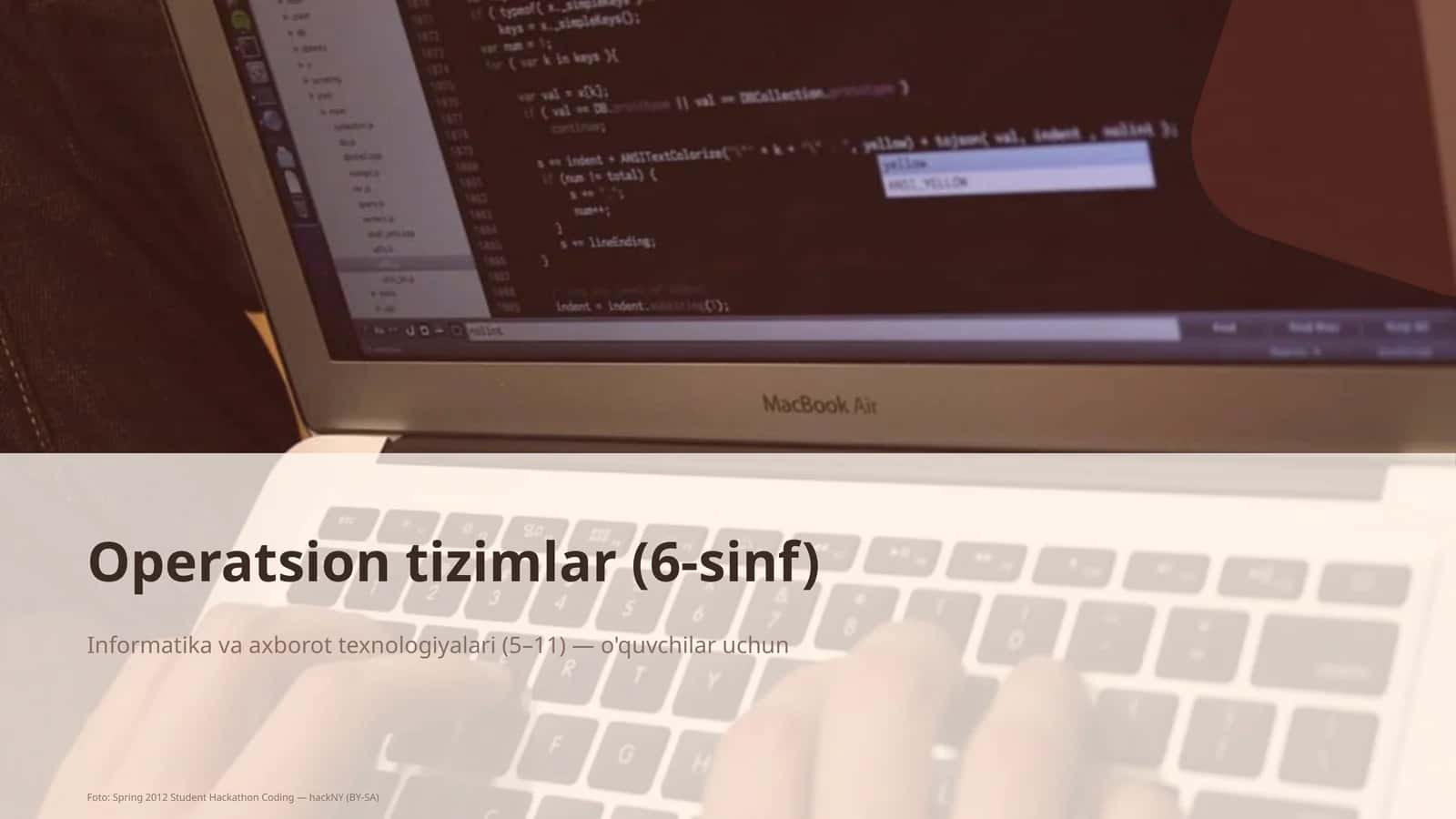 Operatsion tizimlar (6-sinf) 1