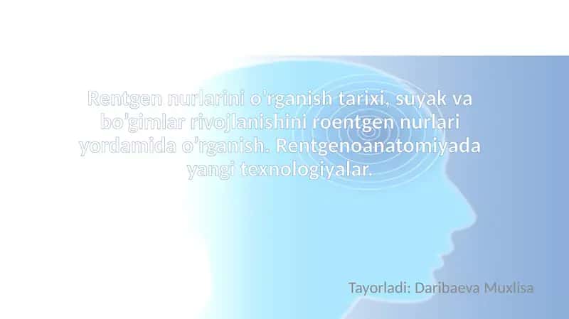 rentgen nurlari 1