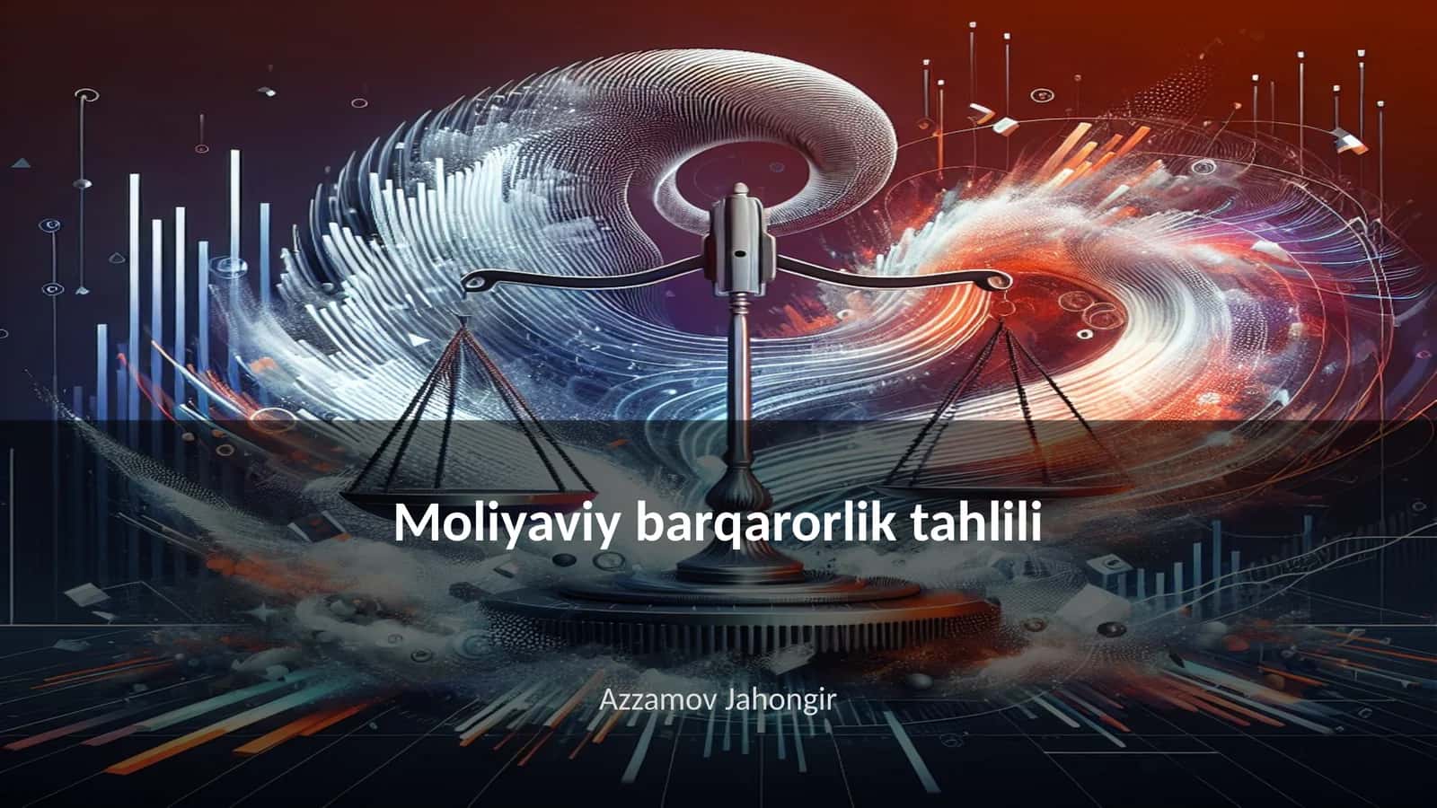 Moliyaviy barqarorlik tahlili 1
